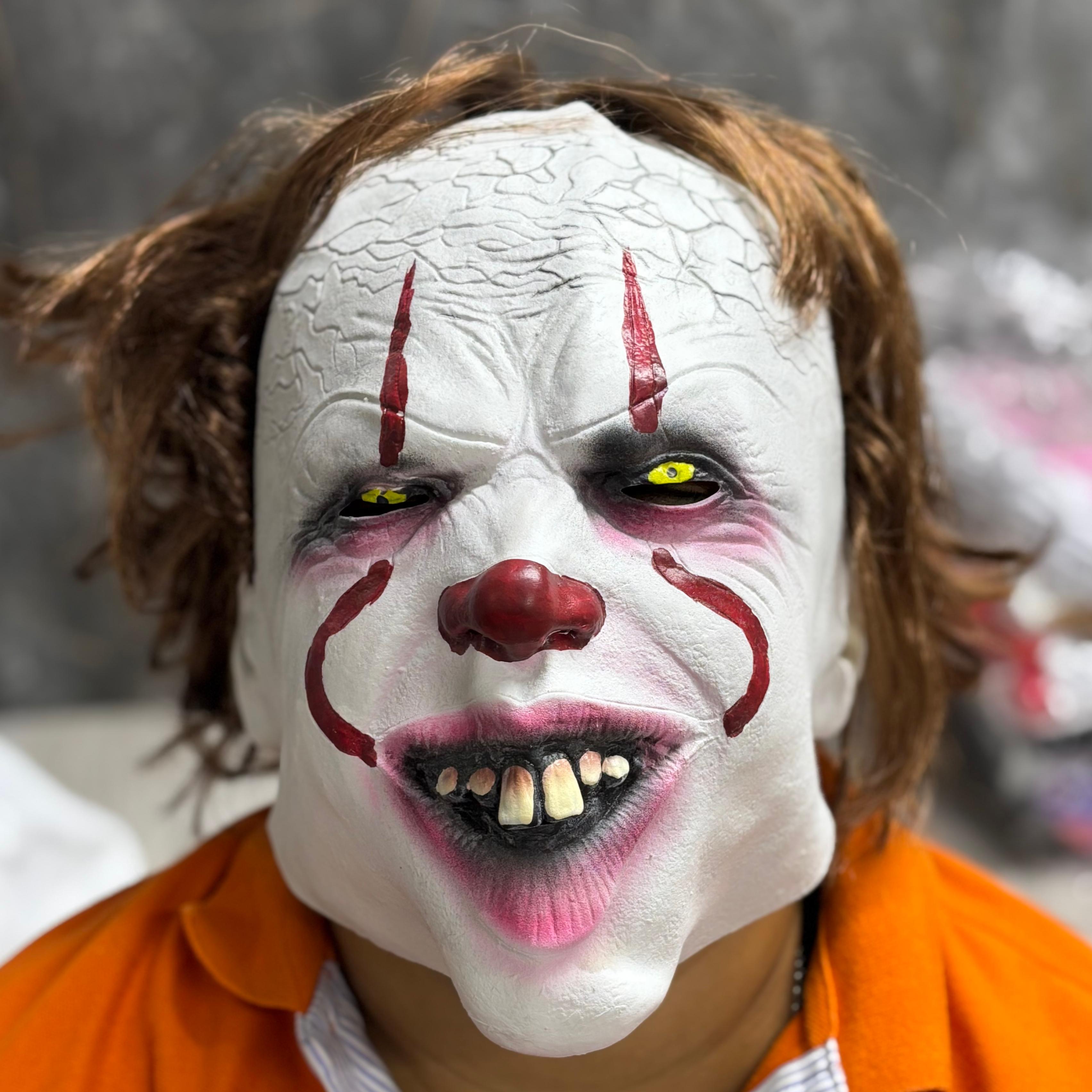 Miniatura 2 de MASCARA  PAYASO PENNYWISE LATEX